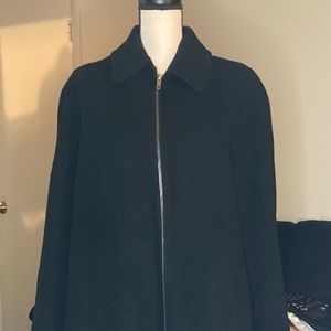 **Plus Size **Jaclyn Smith Coat ( Wool Blend)